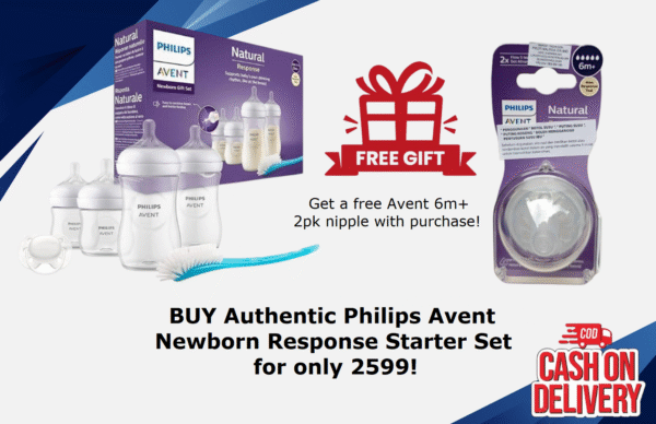 Natural Response, Clear + FREE Avent Response Nipple 6m+ 2pk - Image 2